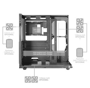 TACENS MARS MC-INFINIOLITE ATX-obudowa 5