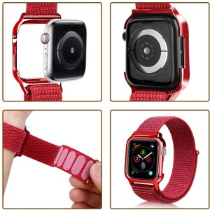 YIVO ORYGINALNY PASEK ETUI BUMPER 2W1 DO APPLE WATCH 1 2 3 4 5 6 SE NIKE 44MM 2