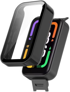 YIVO ETUI CASE BUMPER FUTERAŁ SZKŁO EKRAN 2W1 DO XIAOMI REDMI SMART BAND PRO 2