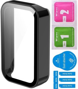 YIVO ETUI CASE BUMPER FUTERAŁ SZKŁO EKRAN 2W1 DO XIAOMI REDMI SMART BAND PRO 4