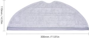 WKŁAD MOP ŚCIERKA MIKROFIBRA PAD DO ROBOROCK S7 PLUS MAX MAXV S70 S75 ULTRA 3
