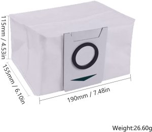 WOREK NA BRUD KURZ 4 WARSTWOWY DO STACJI ECOVACS DEEBOT X1 T10 T20 3.3L 3