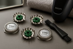 GŁOWICE OSTRZA NOŻE TNĄCE DO PHILIPS HQ64 AT750 AQUA TOUCH HQ PT AT PT710 PT715 PT720 HQ7310 HQ7320 HQ7325 3SZT 3