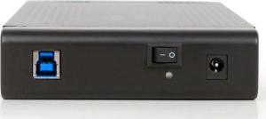 Kieszeń Gembird Obudowa zewnętrzna 3.5" na USB 3.0 dla dysków SATA Czarna (EE3-U3S-3) 2