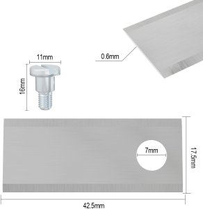 NOŻE OSTRZA DO KOSIAREK KOSZĄCEGO BELROBOTICS BIGMOW PARCMOW ECHO 30SZT 2