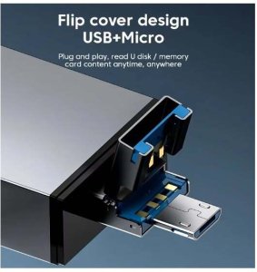 Czytnik kart pamięci 7w1 android USB typ C USB 3