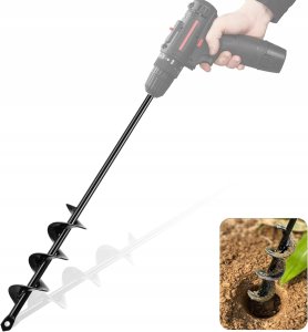 WIERTŁO DO GLEBY 10x80cm /SILVER 10