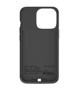 Etui na iPhone 13 / 13 Pro z powerbankiem 4800mAh PowerCase- czarne Etui na iPhone 13 / 13 Pro z powerbankiem 4800mAh PowerCase- czarne 9