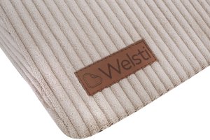 Welsti Rampa dla psa Welsti 40 cm beżowy sztruks do 15 kg 8