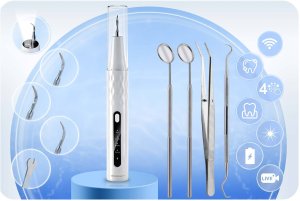 Berdsen Skaler ultradźwiękowy kamera do zębów 4 tryby do usuwania kamienia LED Berdsen BD-250 2