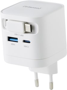 POWER ADAPTER 1XUSB-A/1XUSB-C/BLACK 7806522 INTENSO 7806522 (4034303037049) 5