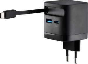 POWER ADAPTER 1XUSB-A/1XUSB-C/WHITE 7806520 INTENSO 7806520 (4034303037018) 7
