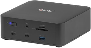 CLUB3D CSV-2562 13-1 Stacja dokująca Thunderbolt™ 5 M.2 SSD 2x HDMI™ 8K60Hz Thunderbolt™ Share Certified 180W 2