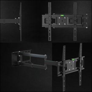 Dlugi 72cm Uchwyt do Telewizora Wieszak TV 26-60 cali VX-197 narozny uniwersalny 11