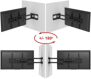 Dlugi 72cm Uchwyt do Telewizora Wieszak TV 26-60 cali VX-197 narozny uniwersalny 15