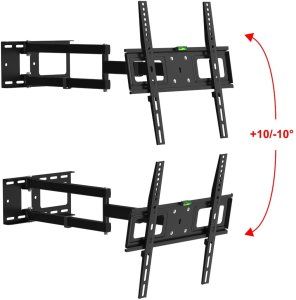 Dlugi 72cm Uchwyt do Telewizora Wieszak TV 26-60 cali VX-197 narozny uniwersalny 7