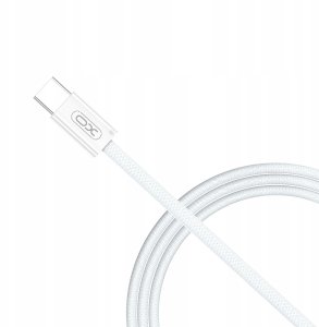 Kabel USB XO kabel NB-Q260B PD USB-C - USB-C 1,5m biały 60W 2