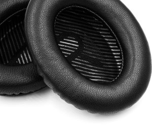 NAUSZNIKI PADY GĄBKI PODUSZKI DO BOSE QC45 QC35 QC25 QC15 AE SKÓRA JAGNIĘCA 2