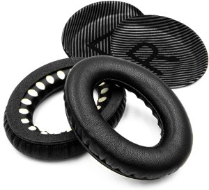 NAUSZNIKI PADY GĄBKI PODUSZKI DO BOSE QC45 QC35 QC25 QC15 AE SKÓRA JAGNIĘCA 3