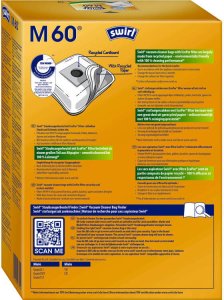 Worek do odkurzacza Swirl 4 szt. - Worki do odkurzacza M60 (4006508233144) 2