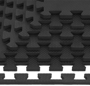Mata treningowa, ochronna 6 szt. puzzle z pianki EVA 1,2 cm antypoślizgowe, grafitowe UNIWERSALNY 11