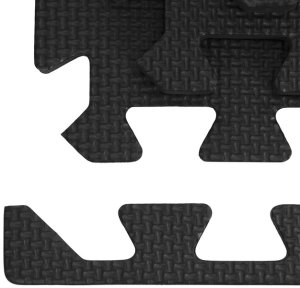 Mata treningowa, ochronna 6 szt. puzzle z pianki EVA 1,2 cm antypoślizgowe, grafitowe UNIWERSALNY 12