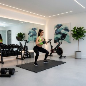 Mata treningowa, ochronna 6 szt. puzzle z pianki EVA 1,2 cm antypoślizgowe, grafitowe UNIWERSALNY 3