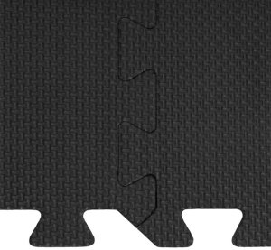 Mata treningowa, ochronna 6 szt. puzzle z pianki EVA 1,2 cm antypoślizgowe, grafitowe UNIWERSALNY 4