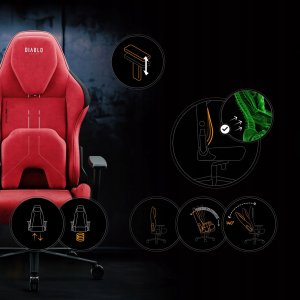 Fotel Diablo Chairs X.One Prime Bloody Mary Normal Size 12