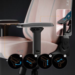 Fotel Diablo Chairs X.Eye Prime Akira Pink Normal Size 8