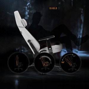 Fotel Diablo Chairs X.Eye Prime Ghosted White Normal Size 10