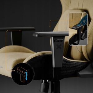 Fotel Diablo Chairs X.One Prime Broken Gold Normal Size 4