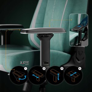 Fotel Diablo Chairs X.Eye Prime Mystic Mint Normal Size 4