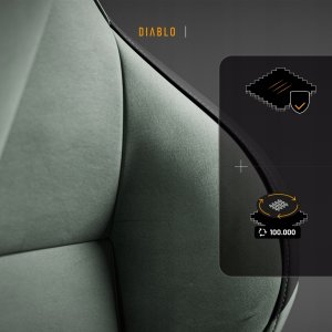 Fotel Diablo Chairs X.One Prime Ghotic Green Normal Size 8