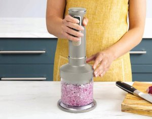 Ninja Foodi CI100EU Zestaw 3w1 Blender Mikser Ubijaczka Rozdrabniacz złoty 16