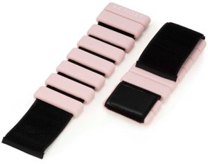 Obciążenia na ręce i nogi 2x0,5 kg do treningu fitness i cardio, jasnoróżowe UNIWERSALNY 9