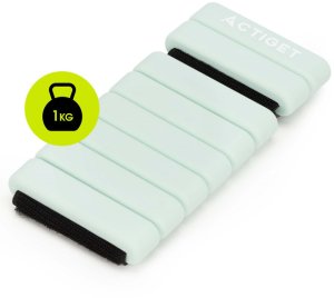 Obciążenia na ręce i nogi 2x1 kg do treningu fitness i cardio, miętowe UNIWERSALNY 7