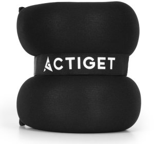 Obciążenia na ręce i nogi 2x3 kg do treningu fitness i cardio, czarne UNIWERSALNY 6