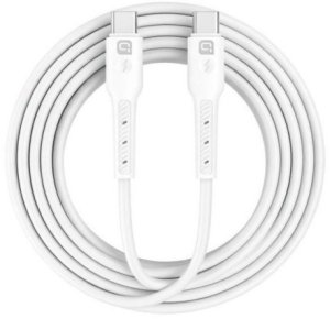 Quik Accessories QK-1012 Soft Silicone 60W Charging & Data Cable USB-C to USB-C 1m 2