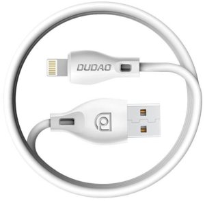 Kabel przewód USB-A - MicroUSB L4M 2.4A 1m - biały Kabel przewód USB-A - MicroUSB L4M 2.4A 1m - biały 7