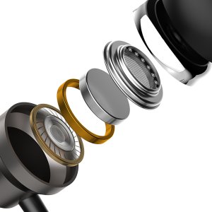 Słuchawki przewodowe dokanałowe X10PRO mini jack 3.5mm - czarne Słuchawki przewodowe dokanałowe X10PRO mini jack 3.5mm - czarne 3
