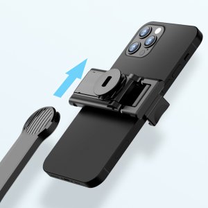 Selfie stick 4w1 statyw składany kijek do zdjęć z pilotem 110cm - czarny Selfie stick 4w1 statyw składany kijek do zdjęć z pilotem 110cm - czarny 6