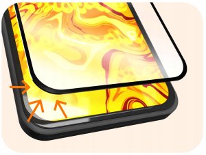 Hello Case 3-PAK Szkło Hartowane Do Oppo A6 Pro 5G CPH2781 (Pełne, 5D, Szybka, 9H) 10