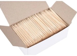 Abena Toothpicks, ABENA Gastro, 6.5cm, round, with point at both ends, loosely packed - (1000 pcs.) 2