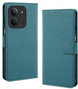 krainaGSM ETUI z klapką do Xiaomi Redmi 15C Zamykane Magnetyczne + SZKŁO 9H 2