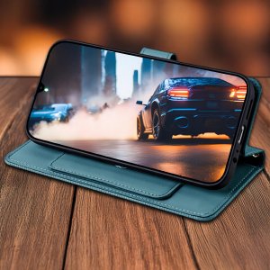 krainaGSM ETUI z klapką do Xiaomi Redmi 15C Zamykane Magnetyczne + SZKŁO 9H 7