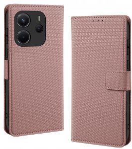 krainaGSM ETUI z klapką do Xiaomi Redmi Note 14 4G Zamykane Magnetyczne + SZKŁO 9H 2