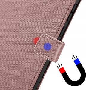 krainaGSM ETUI z klapką do Xiaomi Redmi Note 14 4G Zamykane Magnetyczne + SZKŁO 9H 9