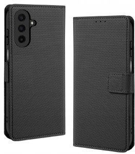 krainaGSM ETUI z klapką do Samsung A17 5G | A26 5G Zamykane Magnetyczne + SZKŁO 9H 2