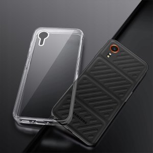 Etui bezbarwne do Samsung Galaxy Xcover 7 WZMACNIANE CLEAR CASE 2MM + Szkło 7